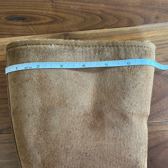 Ugg Leather Sheepskin Lined Boots Size 7 - Picture 12 of 13